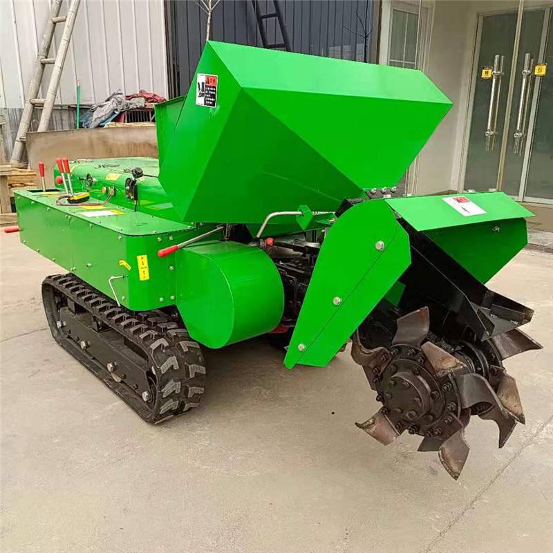 啟航牌35馬力履帶旋耕機 果園管理的多面手——從旋耕、施肥開溝到鋤草